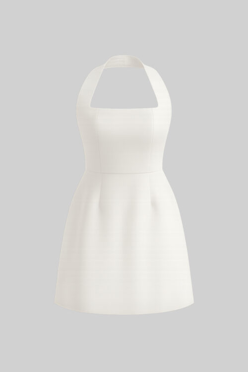 Flirtesque Allure Halter Dress