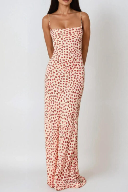 Flirtesque Rose Floral Dress