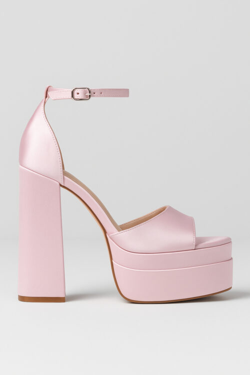 Hentianesque Blush Platform Sandals