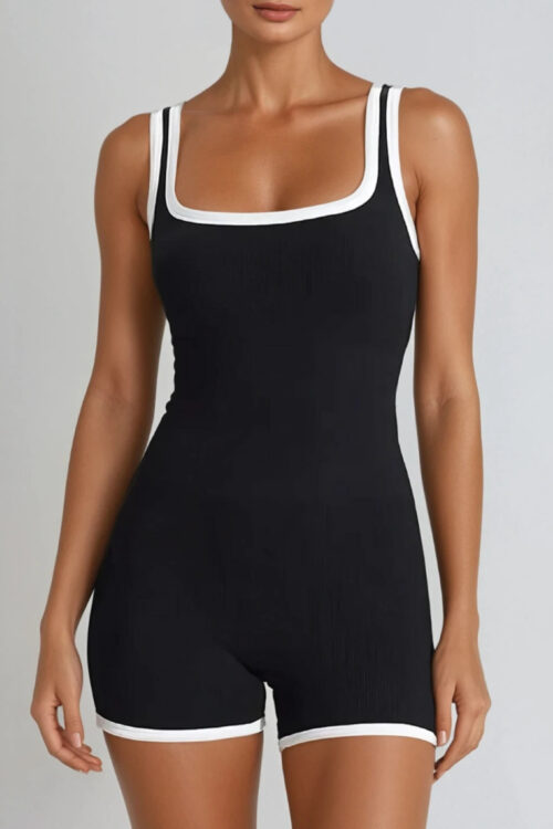 Yogaesque Monochrome Jumpsuit