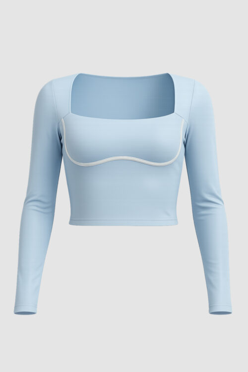 Yogaesque Serene Sky Top