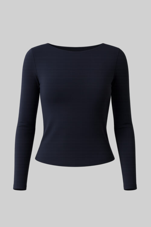 Cerulesque Longline Sleeve Top