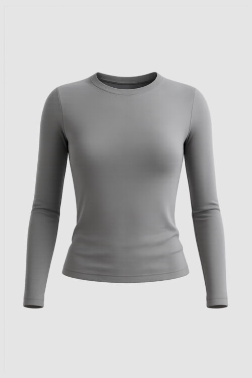 Charcoalesque Long Sleeve Top