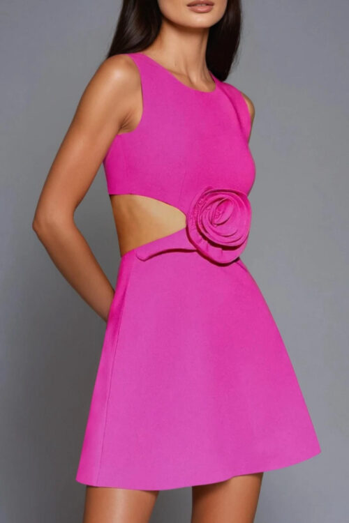 Fuchsquesque Radiance Luxe Dress