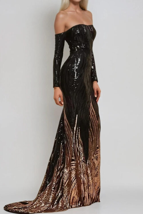 Opulenceque Obsidian Gown