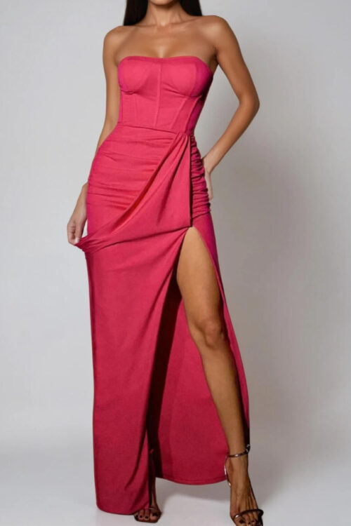 Rosettesque Tube Dress