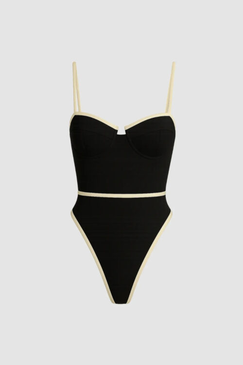 Monochromesque Luxe Swimsuit