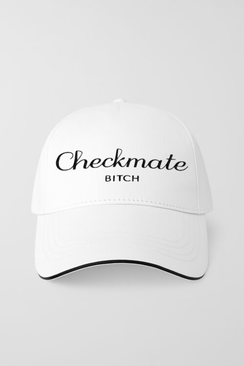 Ivoryesque Checkmate Cap