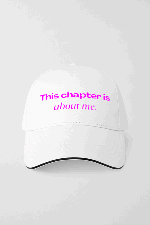 Ivoryesque This Chapter Is About Me Cap