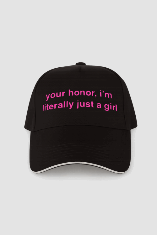 Varsityesque Just A Girl Cap