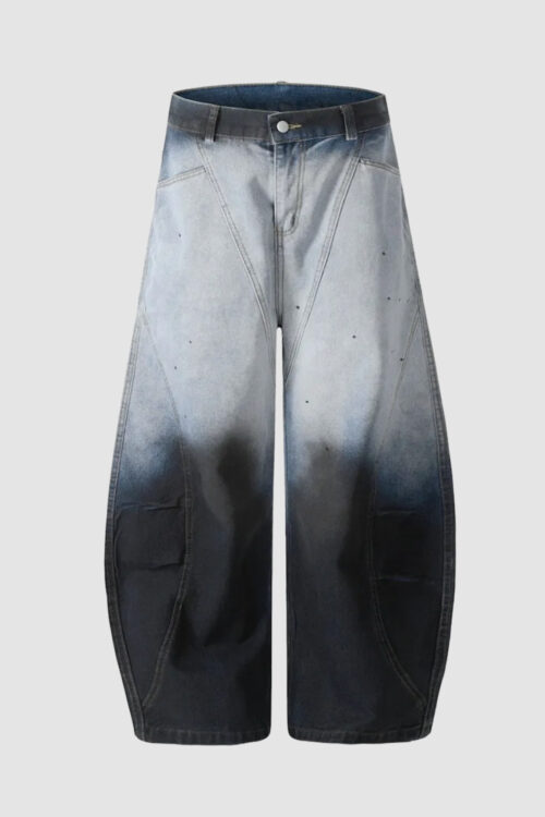 Dipdyedripesque Washed Baggy Jeans