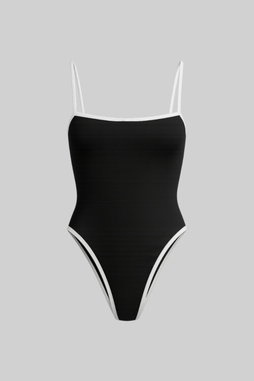 Swimesque Noir One-Piece Swimsuit