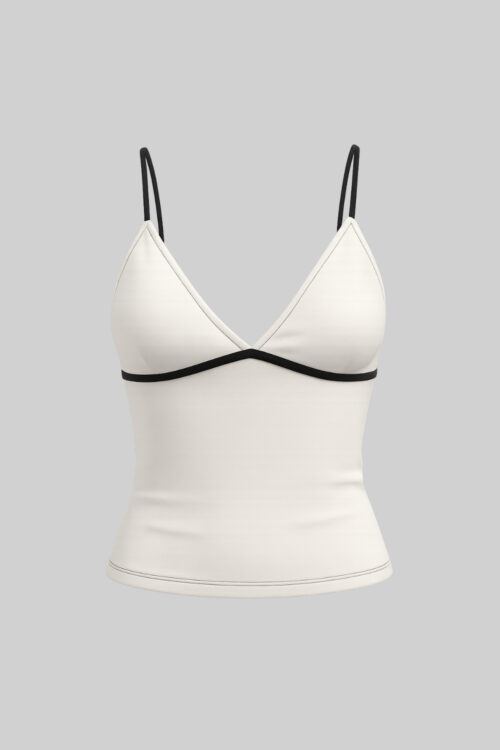 Vanillaveilesque V-Neck Top