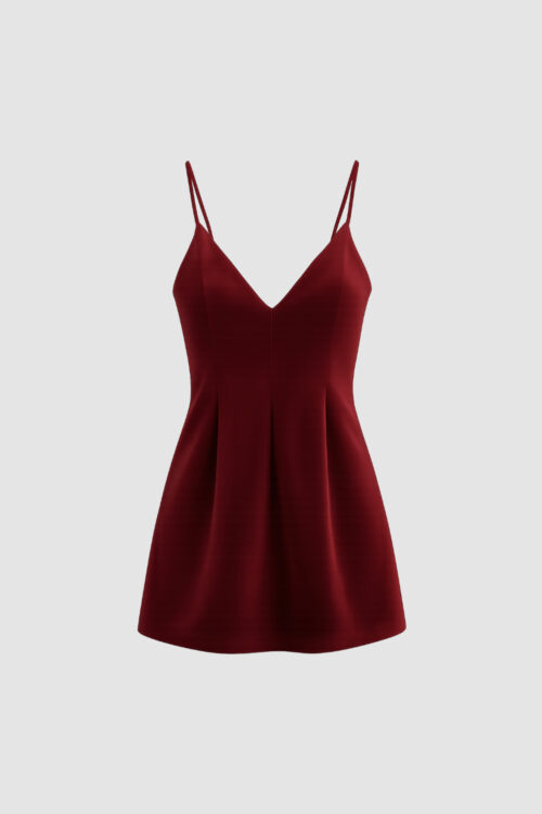 Velvetesque Mini Slip Dress